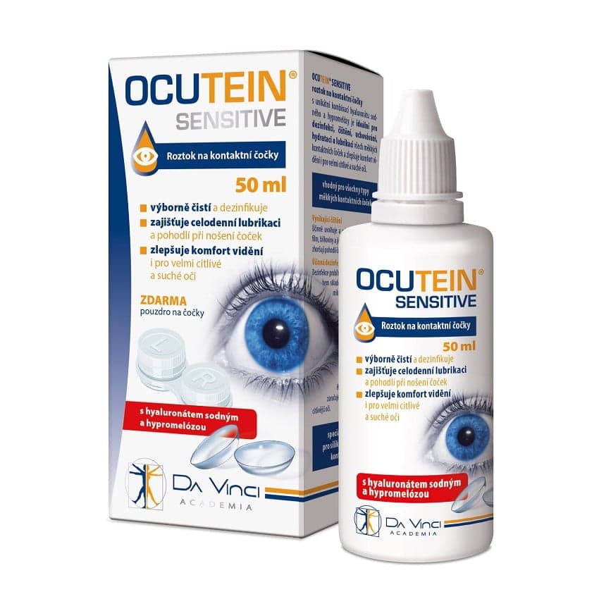 Ocutein SENSITIVE roztok na kontaktní čočky 50ml 1 ks