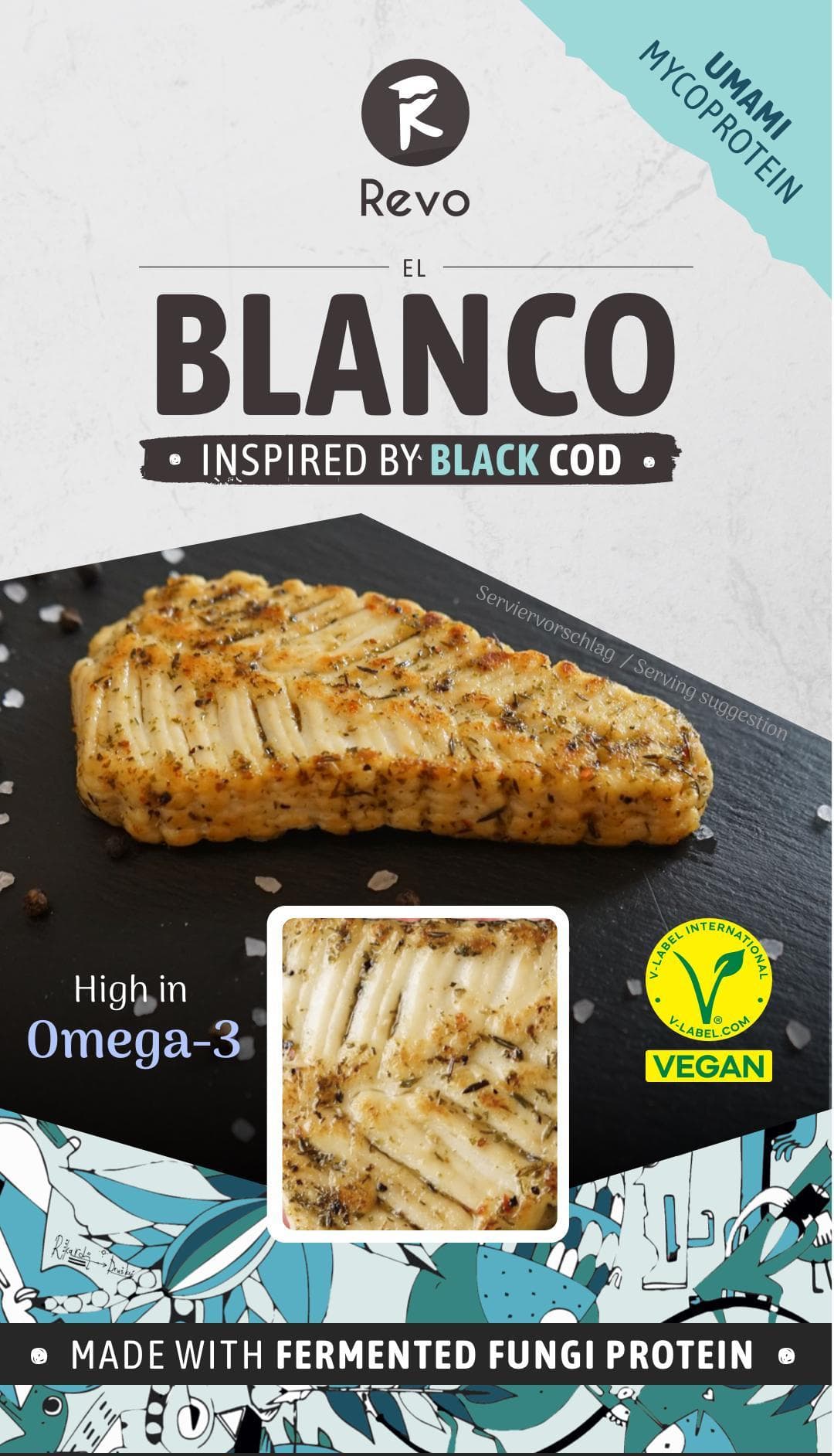 Revo Foods Vegan rybí filet