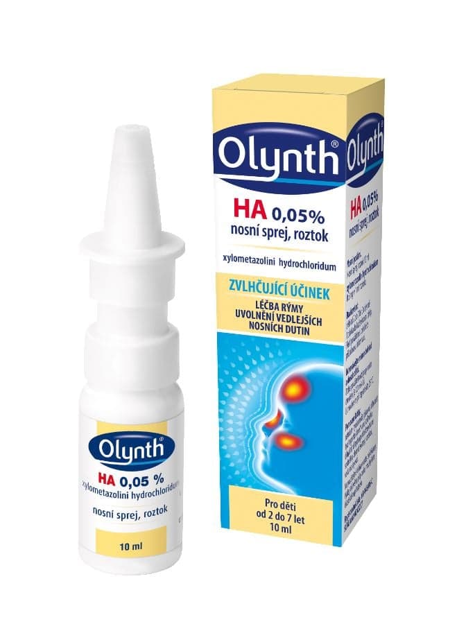 OLYNTH HA 0,5MG/ML Nosní sprej, roztok 1X10ML 1 ks