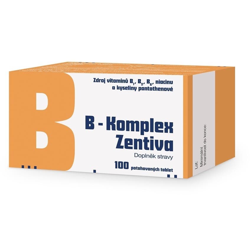B-Komplex Zentiva tbl.flm.100 100 ks