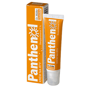 Panthenol krém na rty 7% 10ml Dr.Müller
