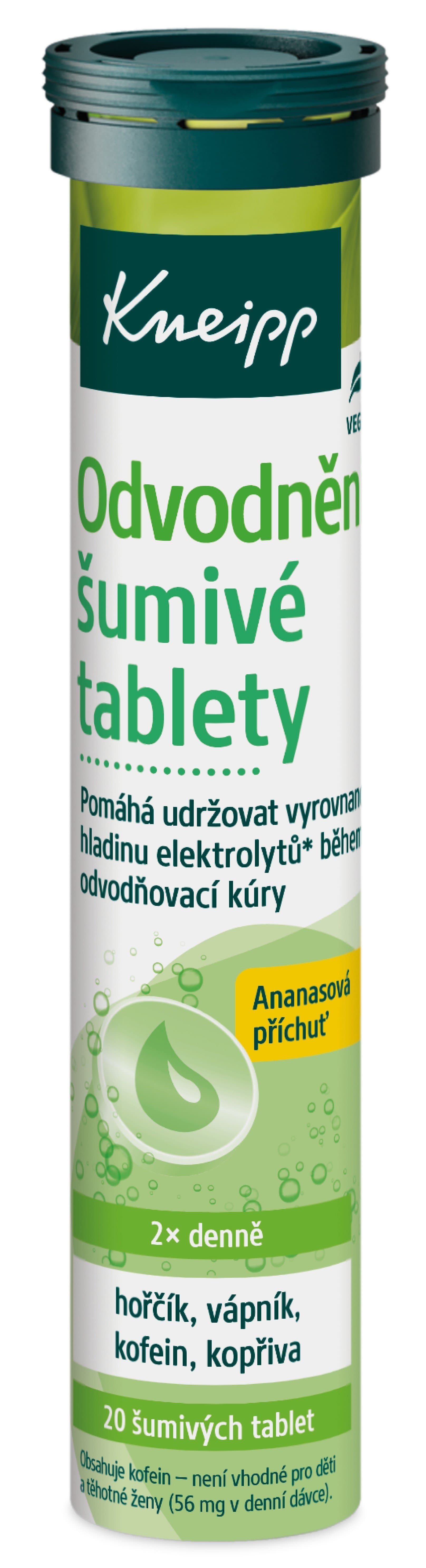 KNEIPP Odvodnění šumivé tablety 20 tablet