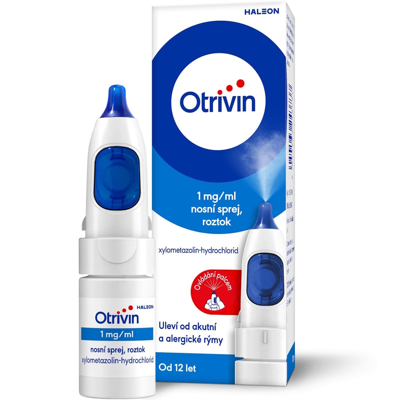 OTRIVIN 1MG/ML Nosní sprej, roztok 1X10ML