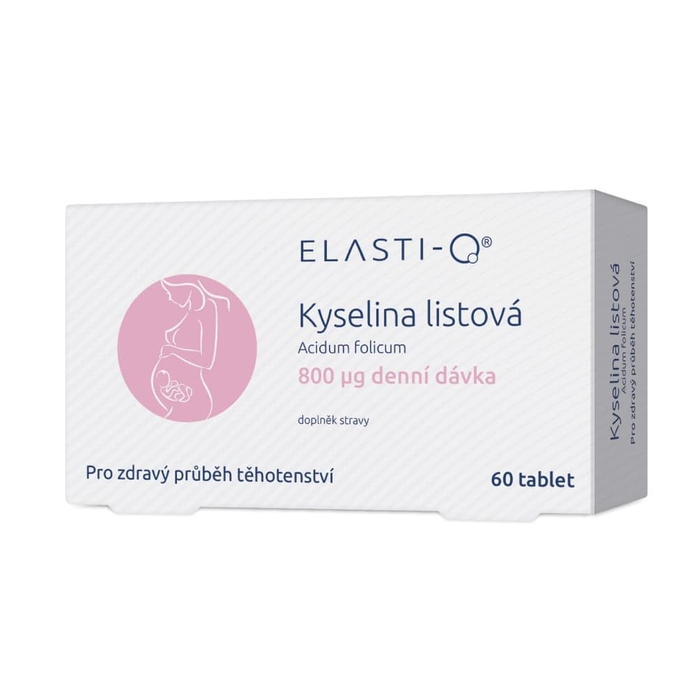 Elasti-Q Kyselina listová 800 tbl.60 60 ks