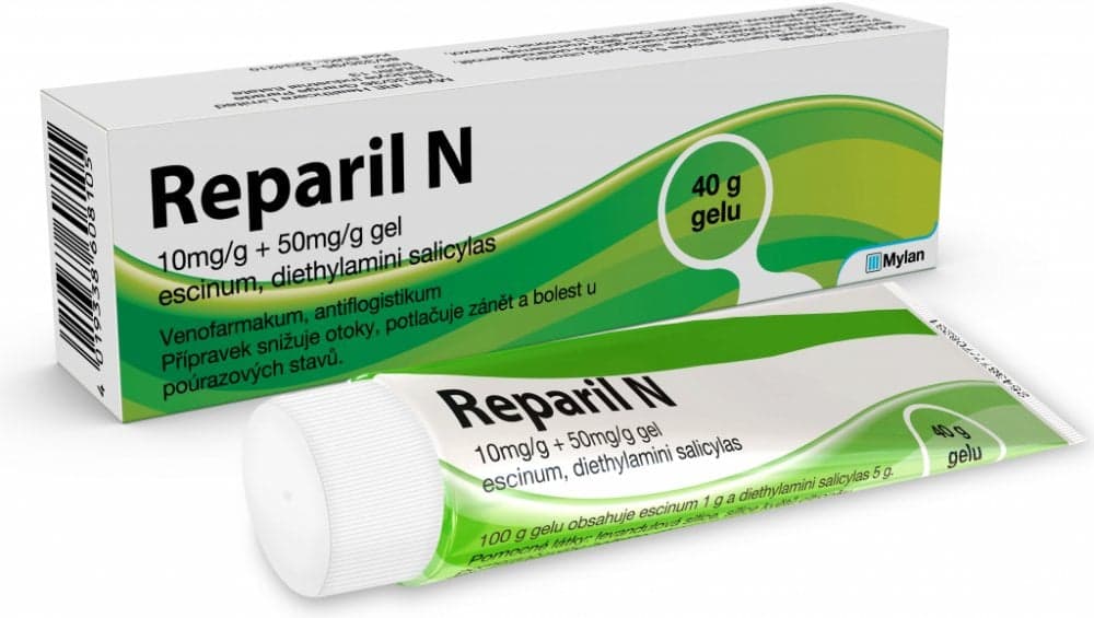 REPARIL N 10MG/G+50MG/G gel 40G