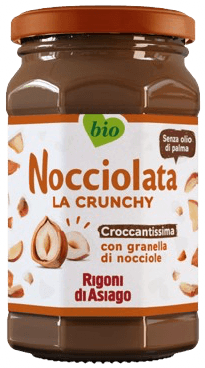 Nocciolata BIO Crunchy lískooříšková pomazánka