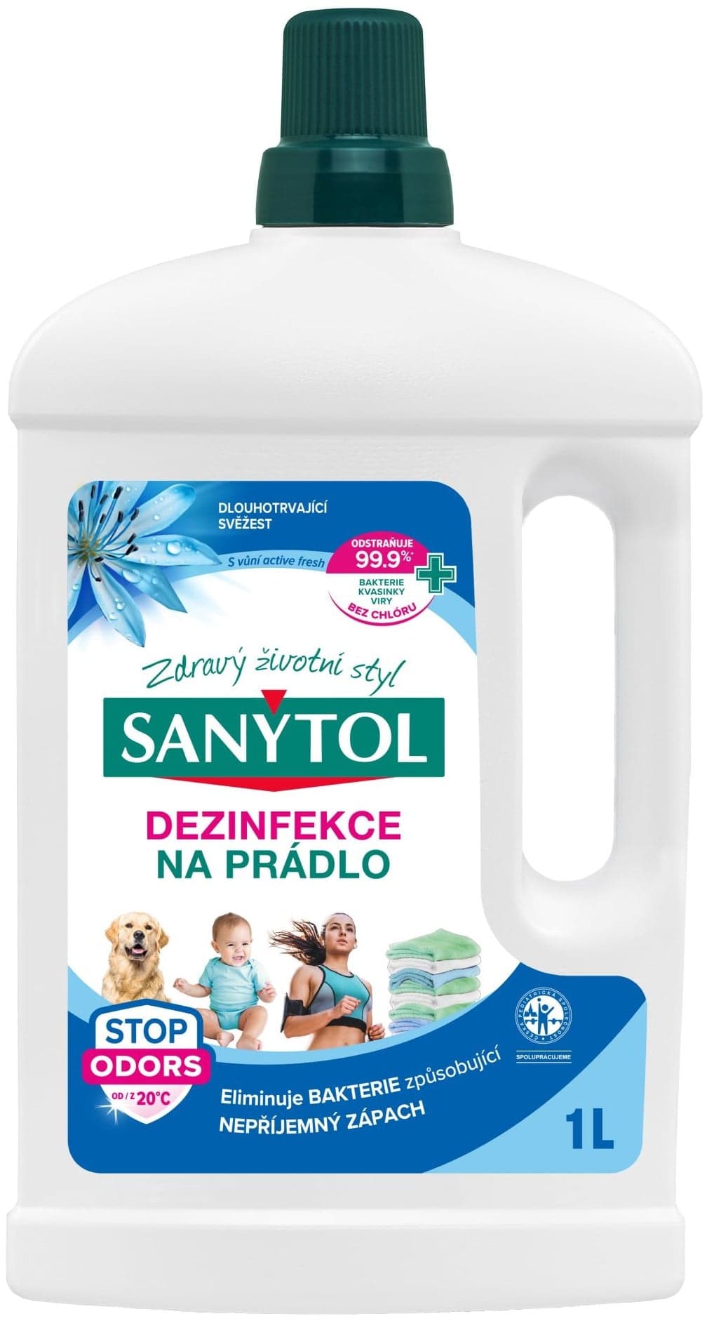 Sanytol Active Fresh dezinfekce na prádlo