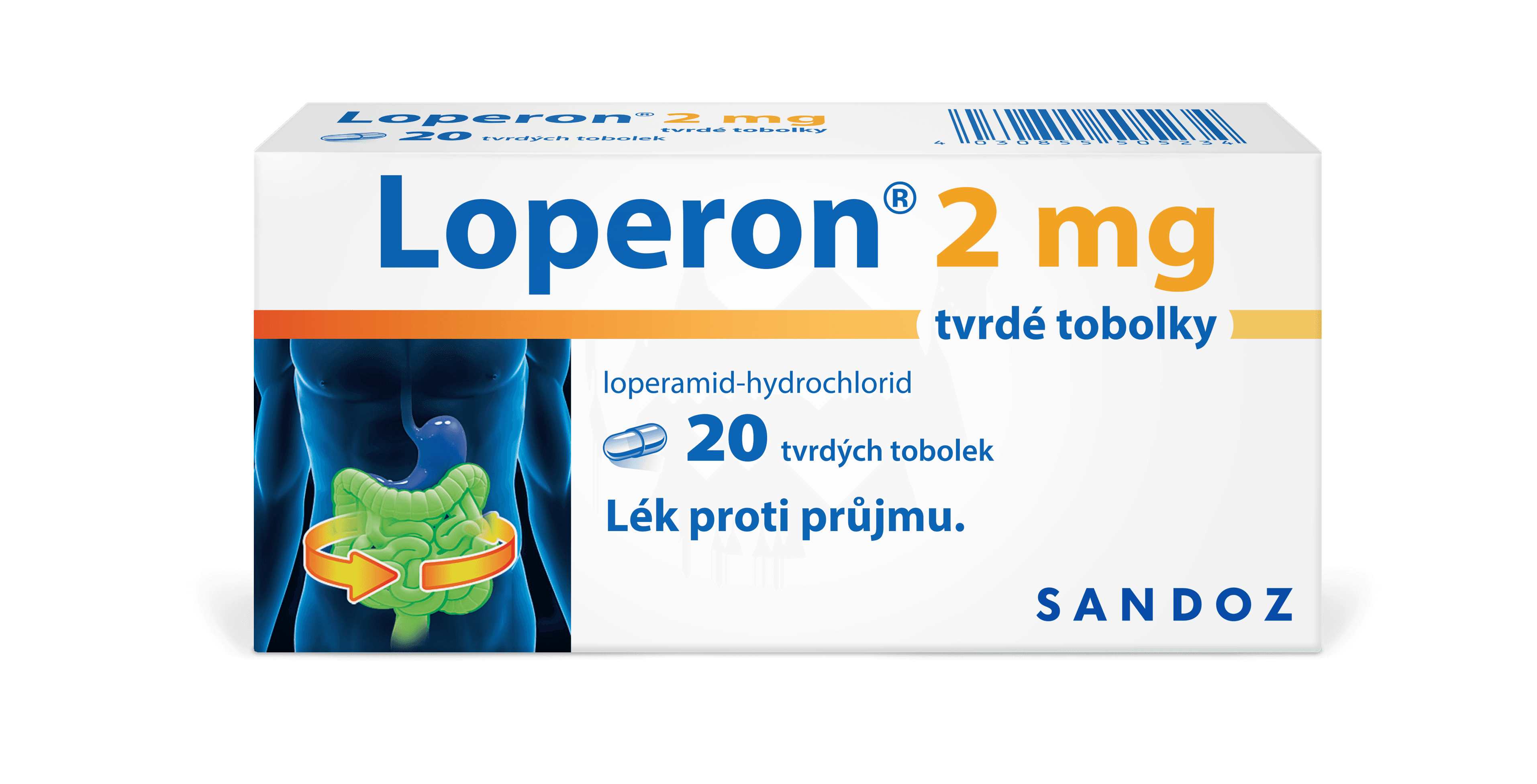 LOPERON 2MG Tvrdá tobolka 20