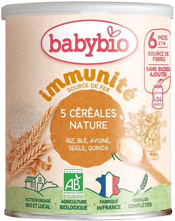 Babybio Immunité nemléčná pětizrnná obilná kaše