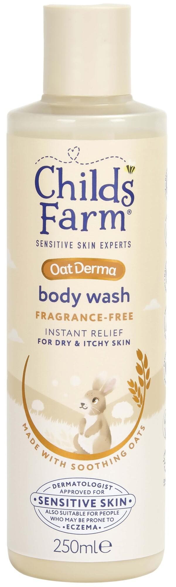 Childs Farm Oat Derma mycí emulze bez parfemace
