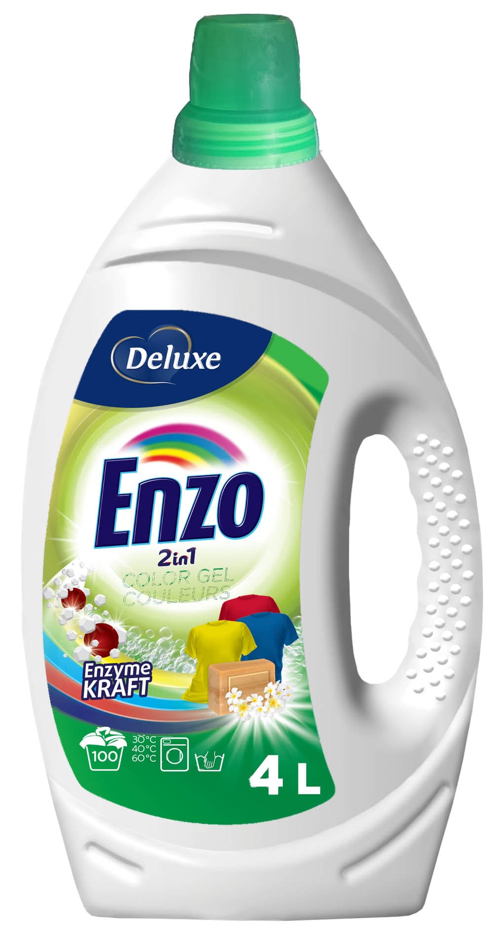 Enzo Deluxe Color prací gel 2v1 (4 l)
