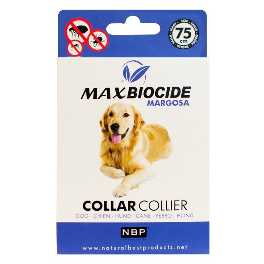 Max Biocide Dog Collar obojek pro psy 75cm 1 ks