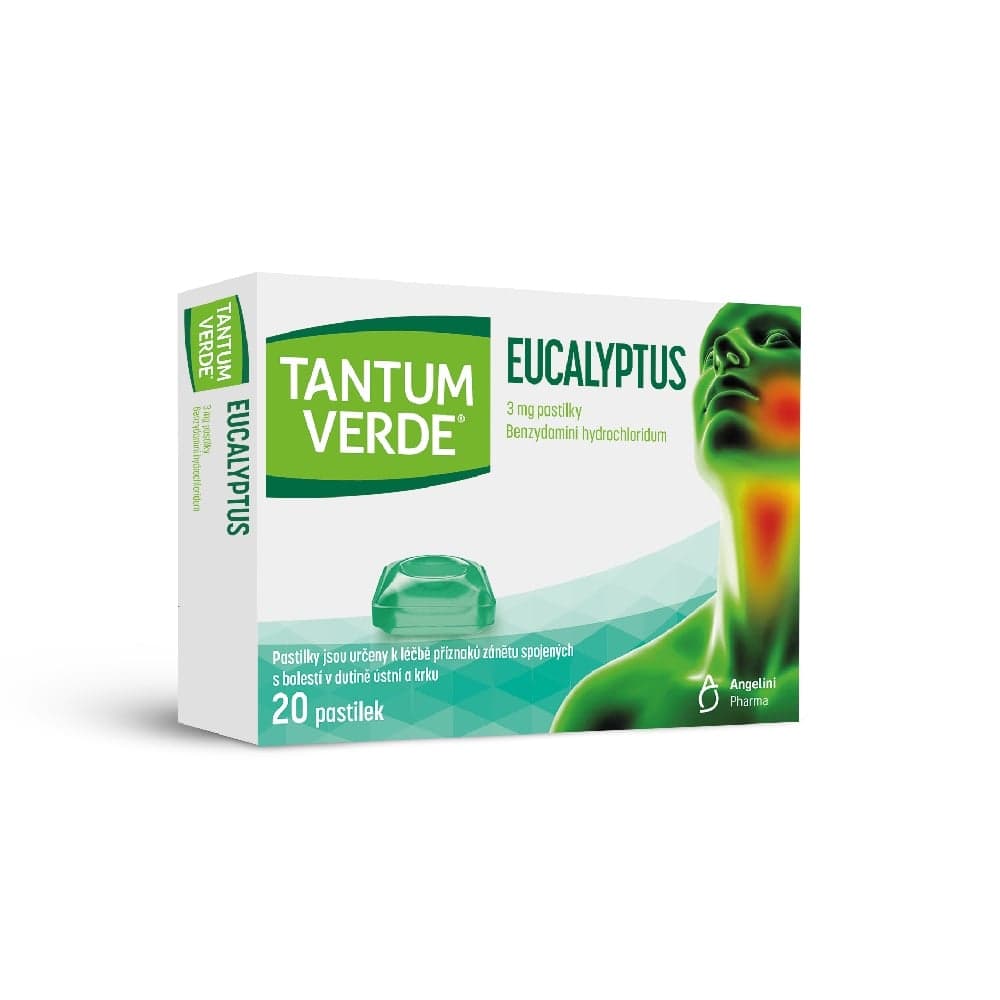 TANTUM VERDE EUCALYPTUS 3MG pastilka 20 1 ks