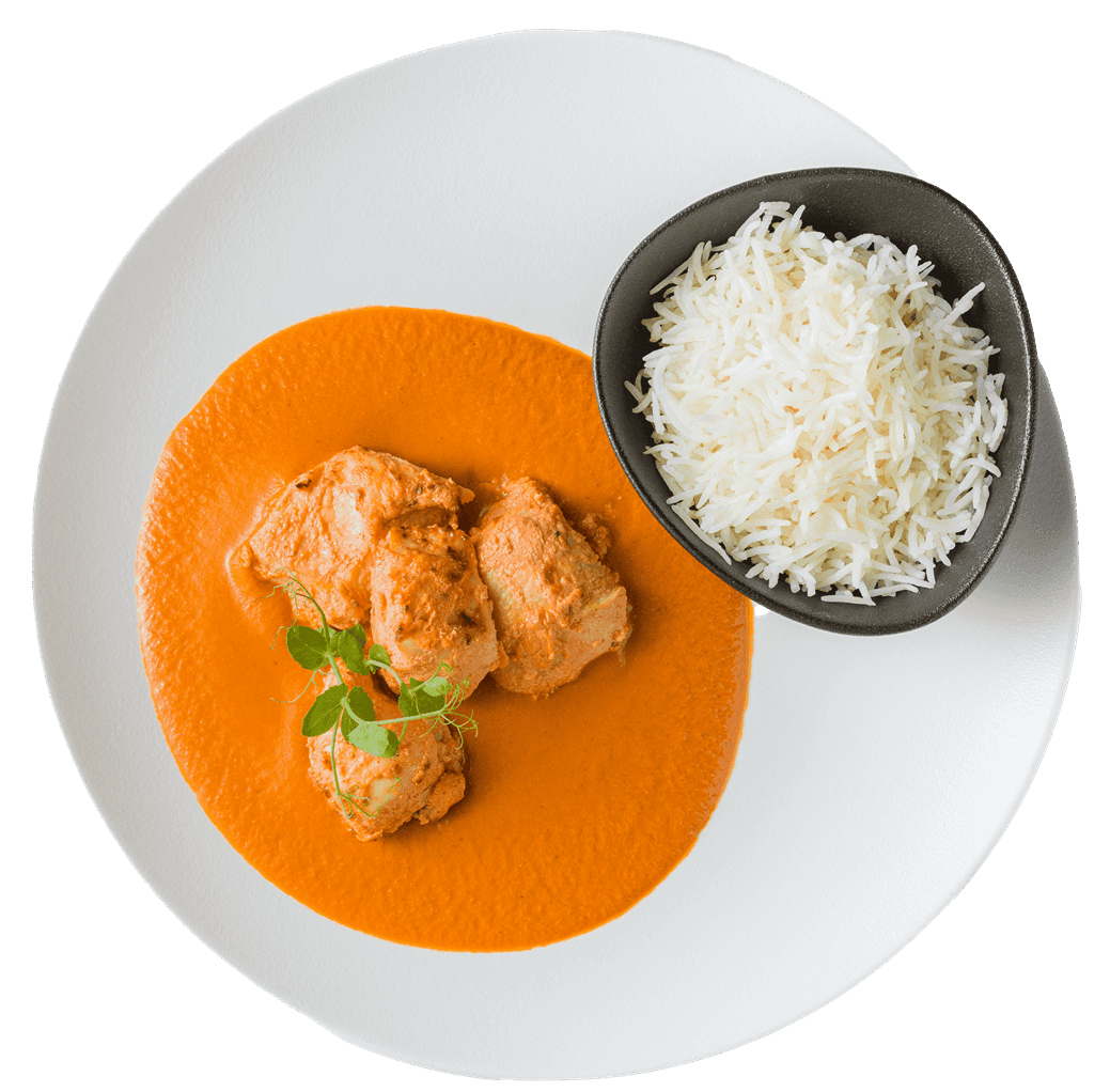 Balanced food Indické proteinové kuře a basmati rýže ze Zátiší