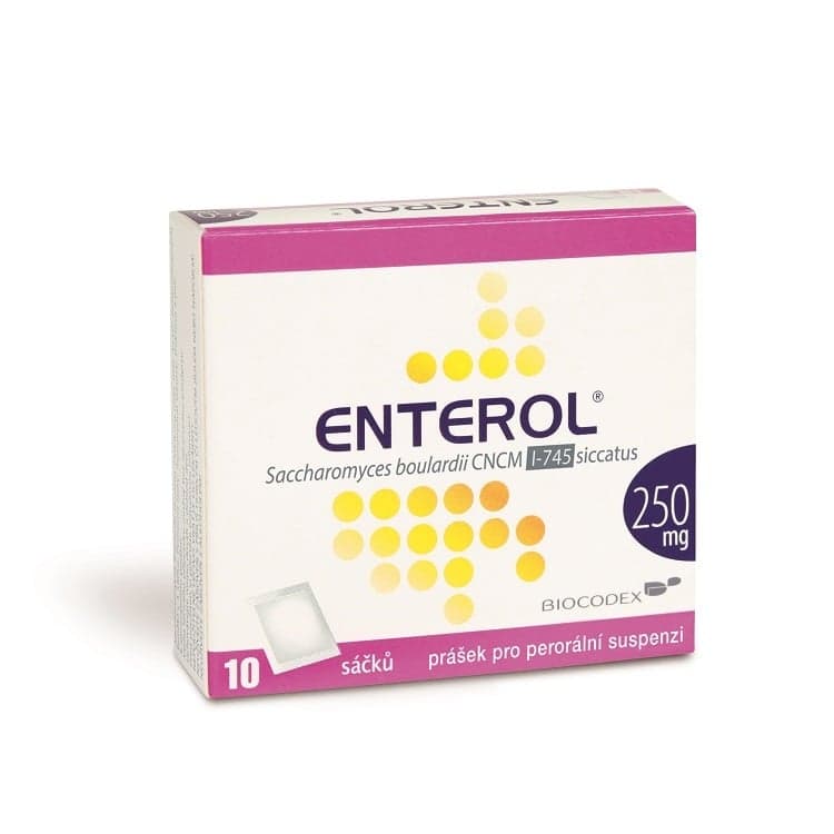 ENTEROL 250MG Prášek pro perorální suspenzi 10