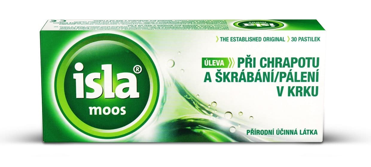 Isla Moos 30 pastilek 1 ks