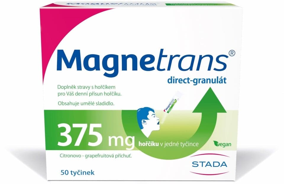 Magnetrans Direct 375mg 50 sáčků 50 ks