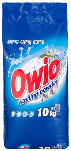 Owio Blue univerzální prací prášek (10 kg)