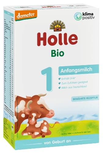 Holle BIO Dětské mléko 1 vhodné od narození