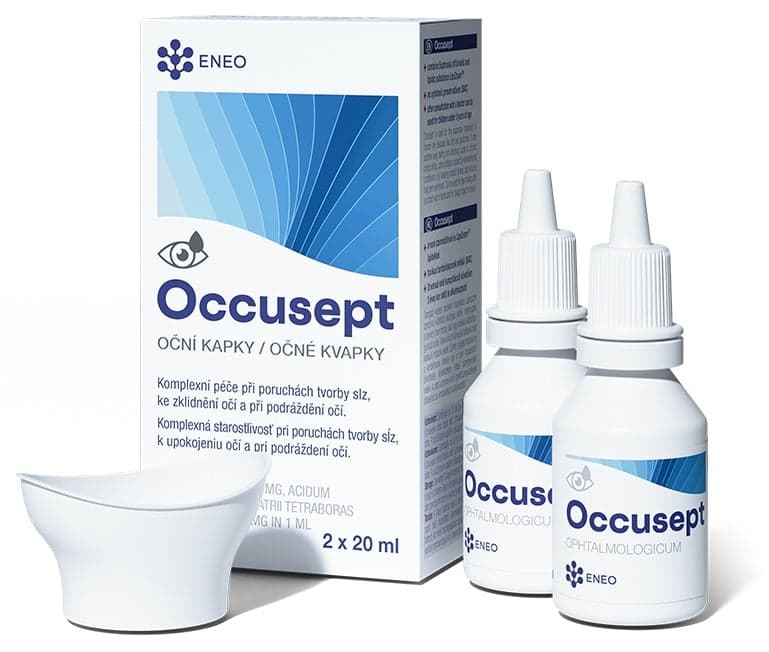 Occusept oční kapky 2x20ml ENEO