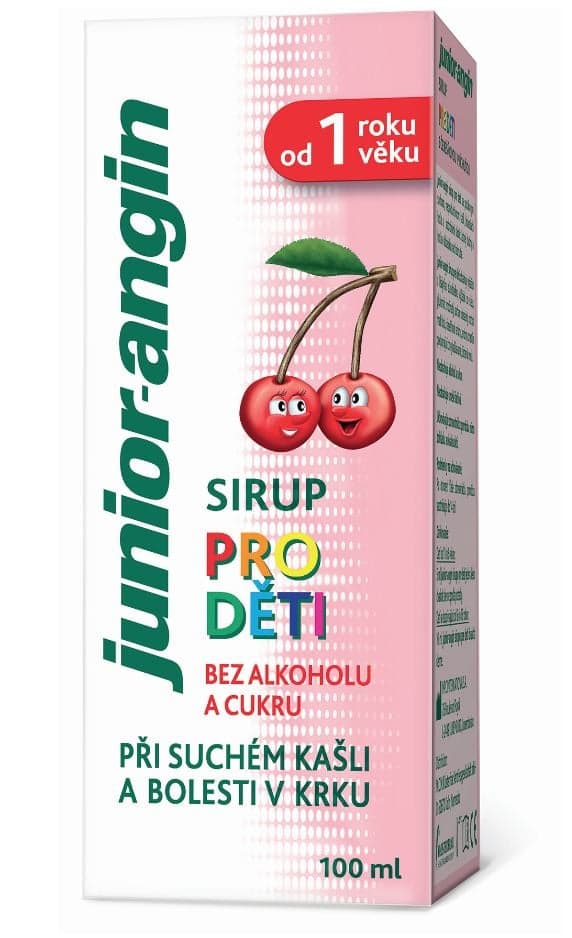 Junior-angin sirup pro děti 1r+ 100ml
