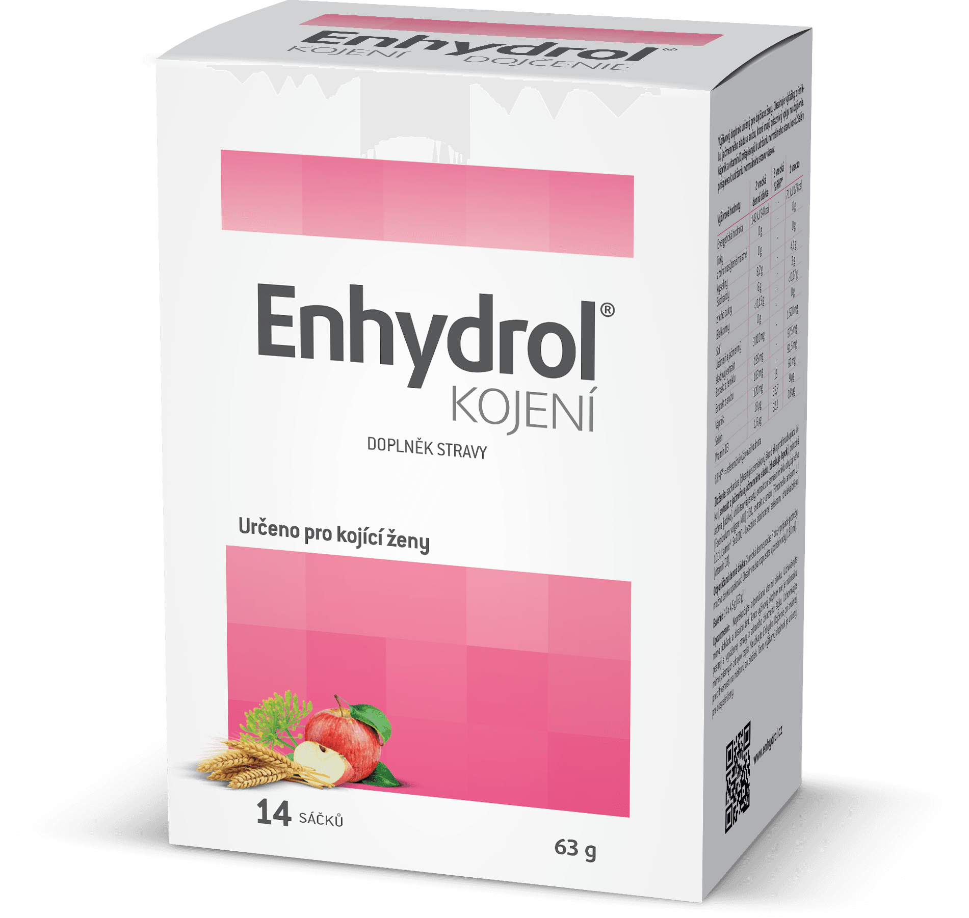Enhydrol KOJENÍ 63g 14 sáčků