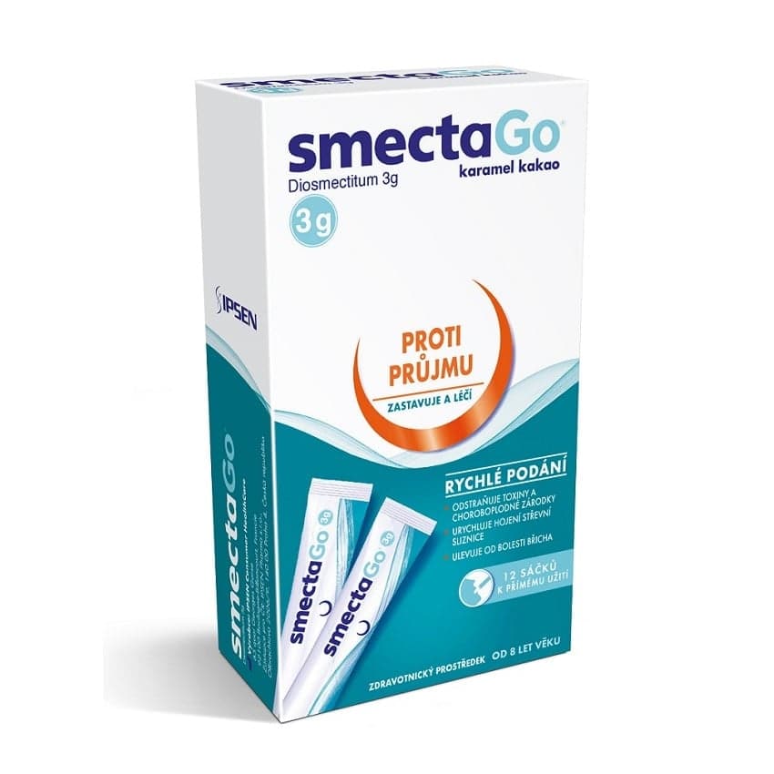 SmectaGo karamel kakao 12x3g 36 g