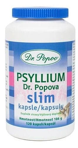 Dr.Popov Psyllium Slim cps.120 120 ks