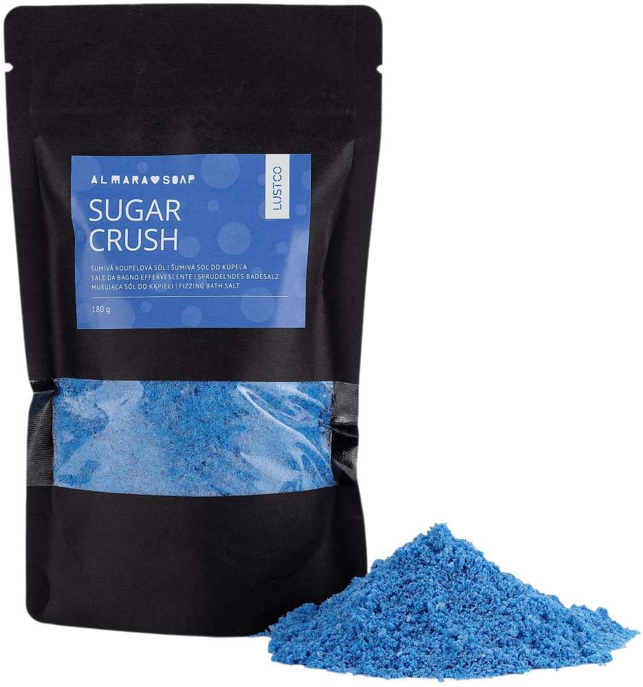 Almara Soap Sugar Crush šumivá sůl do koupele