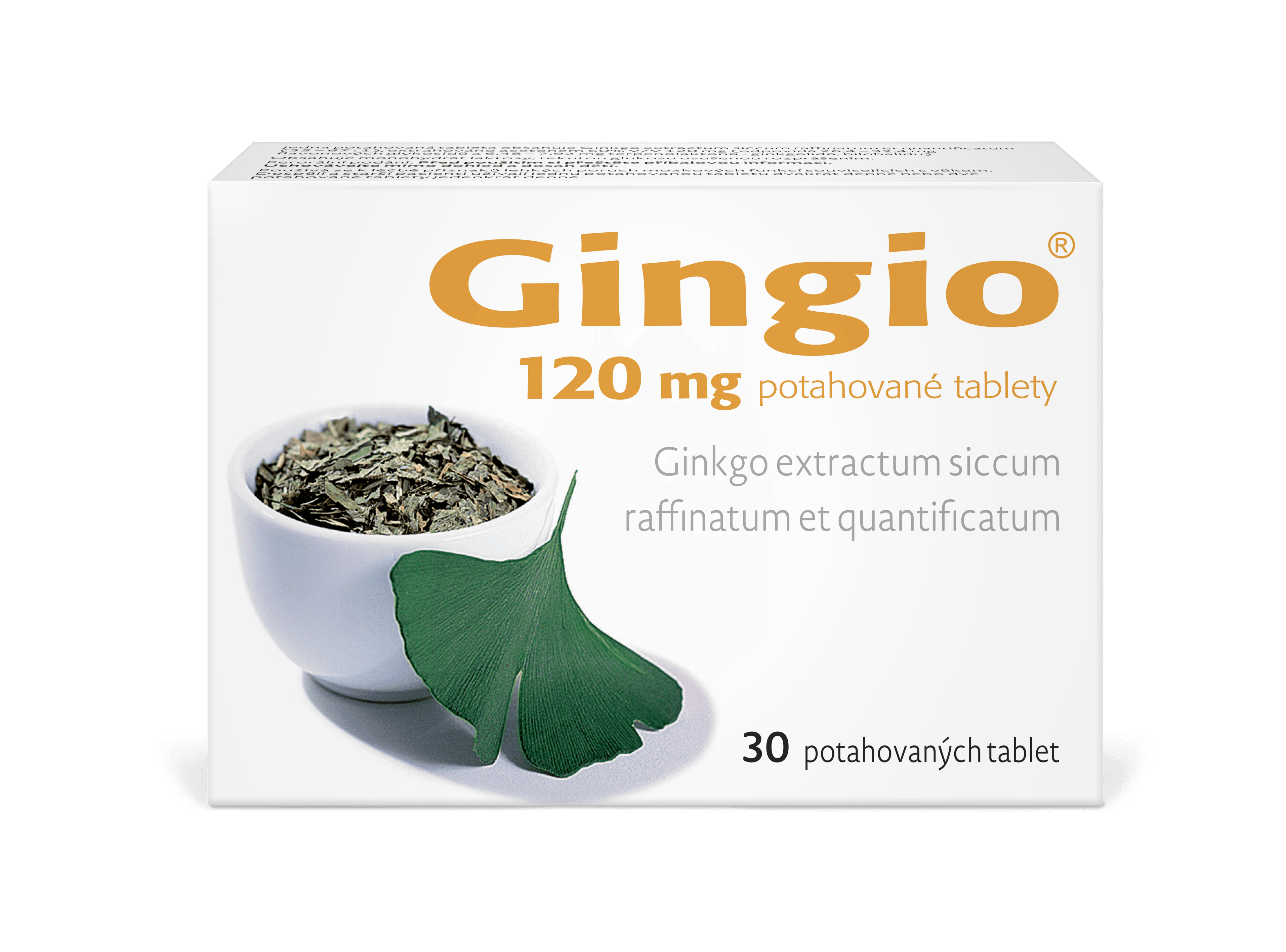 GINGIO 120MG Potahovaná tableta 30