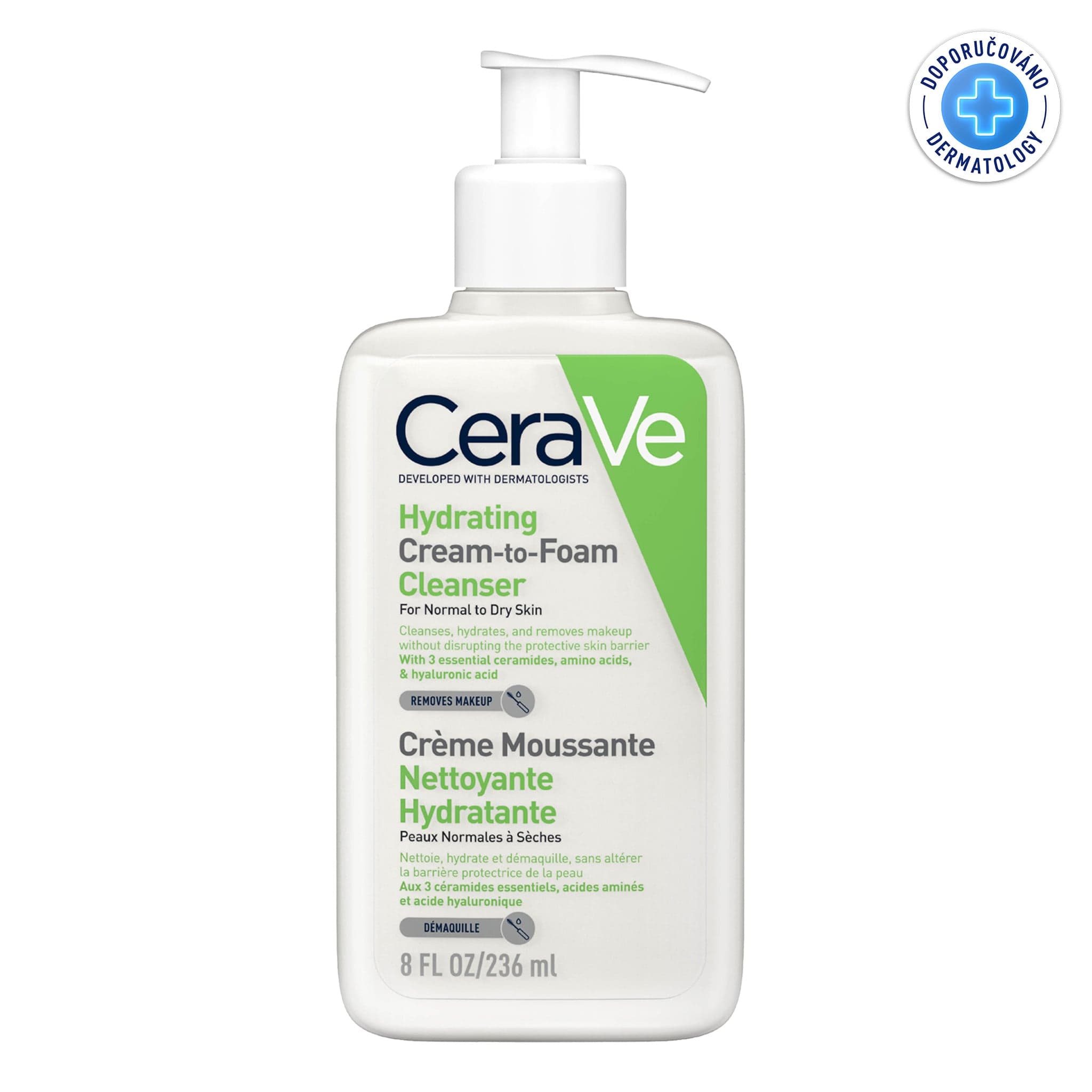 CERAVE Čisticí pěnící krém 236ml