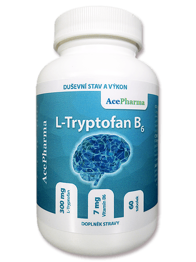 AcePharma L-tryptofan B6 307mg 60 tobolek