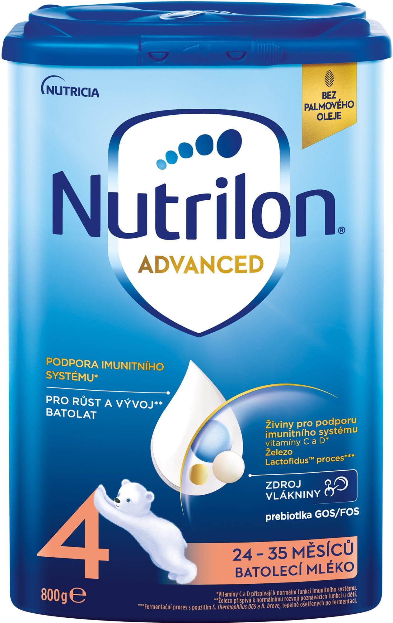 Nutrilon Advanced 4 Batolecí mléko 0,8 kg