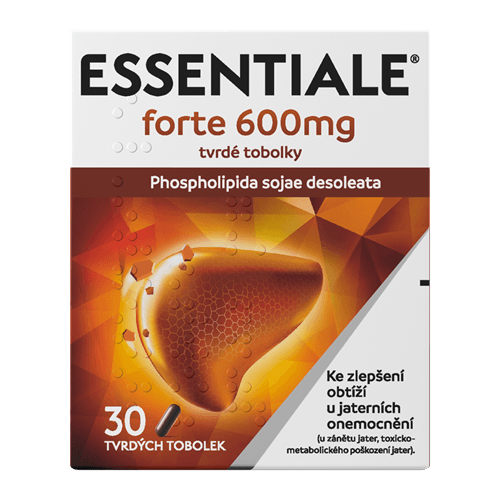 ESSENTIALE FORTE 600MG Tvrdá tobolka 30