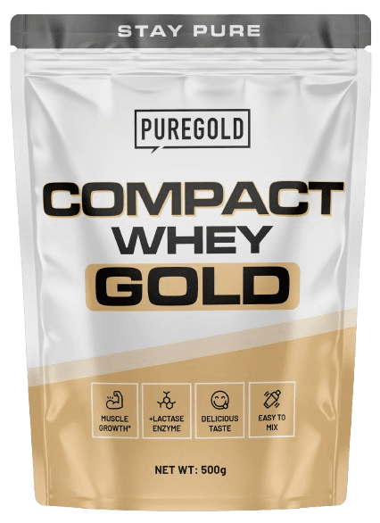 PureGold Compact whey protein vanilkový mléčný koktejl