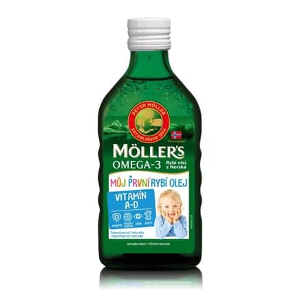 Mollers Omega 3 Můj první rybí olej 250ml