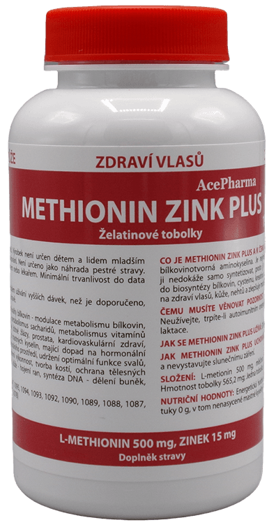 AcePharma Methionin zink Plus 100 tobolek