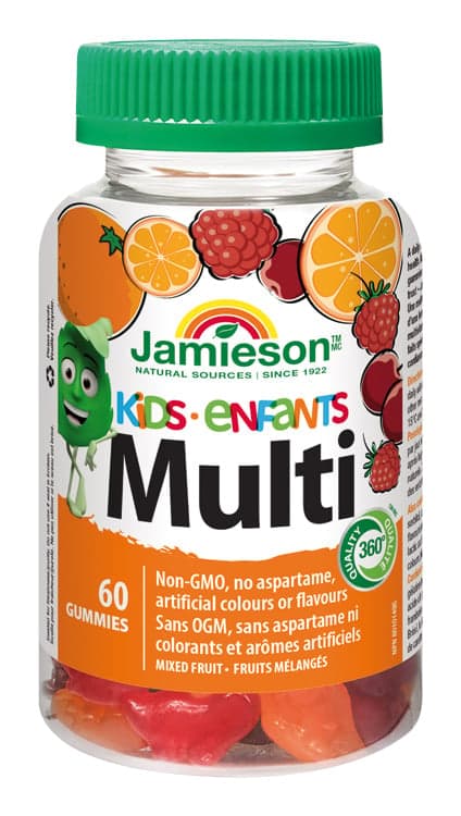 JAMIESON Multi Kids Gummies želatin.pastilky 60ks