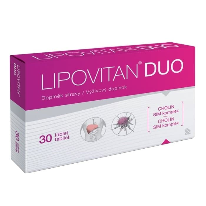 Lipovitan DUO tbl.30 nový 30 ks