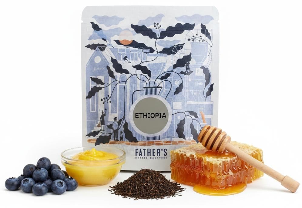 Father´s Coffee Roastery Etiopie espresso zrnková káva