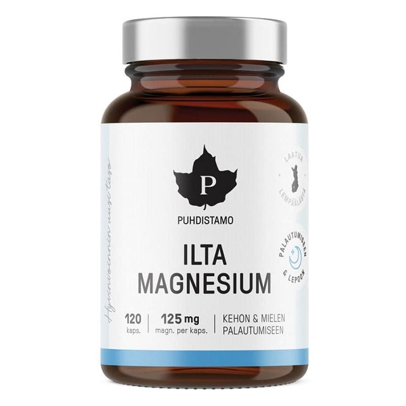 Puhdistamo Night Magnesium cps.120