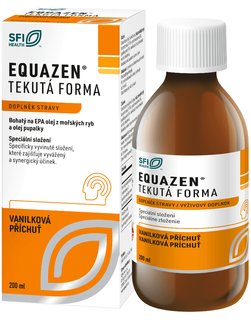 EQUAZEN tekutá forma s příchutí vanilky 200ml