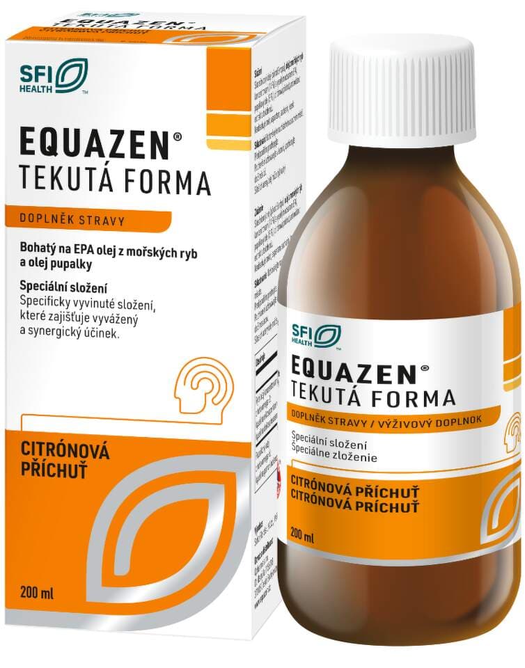 EQUAZEN tekutá forma s příchutí citrónu 200ml