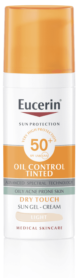 EUCERIN SUN OilControlTinted SPF50+ světlý 50ml
