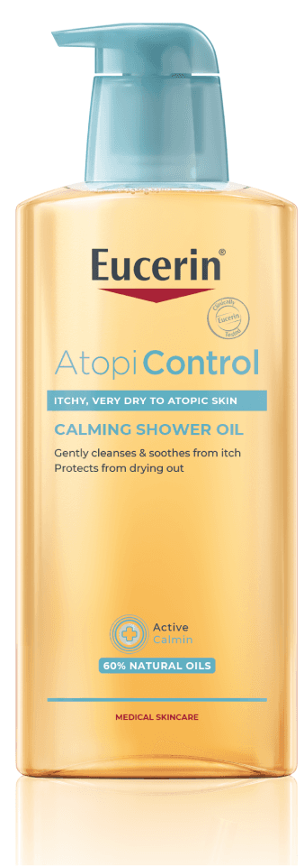 EUCERIN AtopiControl sprch.olej suchá zarud.400ml