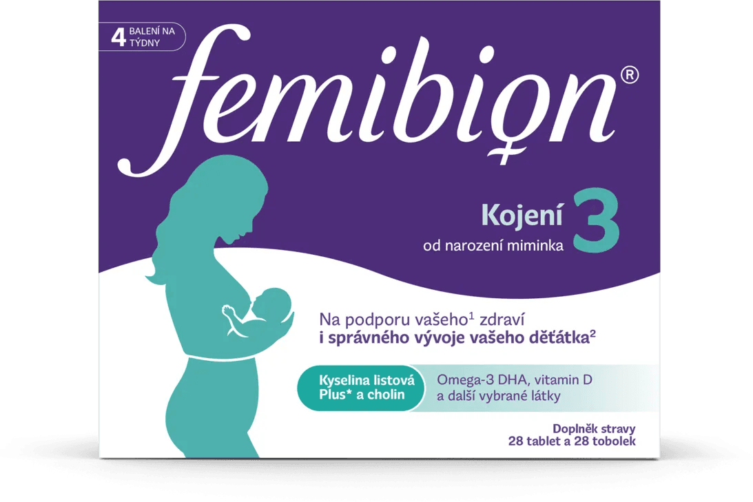 Femibion 3 Kojení tbl.28 + tob.28 56 ks