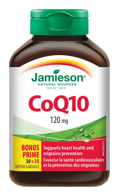 JAMIESON Koenzym Q10 120mg cps.60
