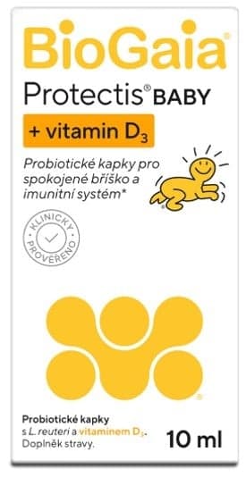 BioGaia Protectis BABY + vit.D3 probio.kapky 10ml