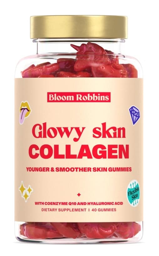 Bloom Robbins Glowy skin COLLAGEN gummies 40ks
