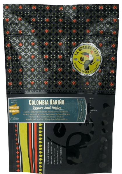 La Boheme Cafe Kolumbie Narino filtr/espresso zrnková káva